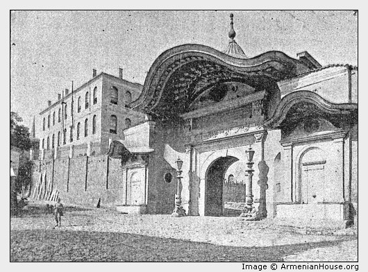 SUBLIME PORTE, STAMBOUL.