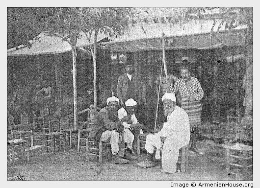 A COFFEE HOUSE IN PERA.