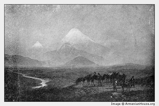 View of Mount Ararat