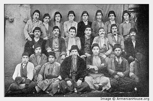 Group of Armenian Young Men