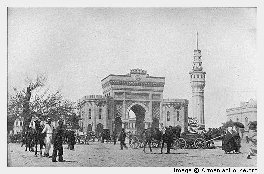 Gateway into the War Department at Constantinople