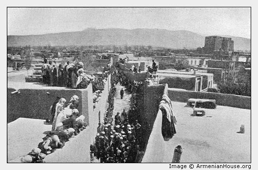 View in the City of Tabriz, Northern Persia