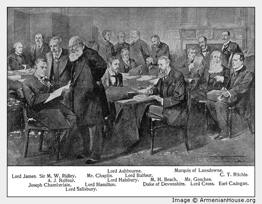 Council of the Government of Great Britain  Regarding the Armenian Question