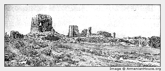 Башни и крепостные стены Тигранакерта