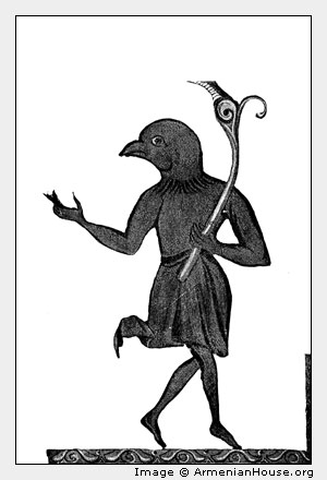 Вардзак исполняет роль птицы