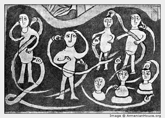 Ад со змееподобными червями