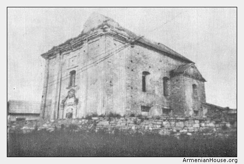 Армянская церковь (XVIII в.).Жванец.