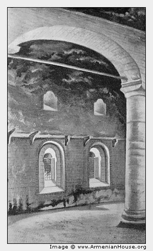 Ourfa. Burned Church, Interior.
