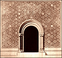 Портал дворца Саргиса (по реконструкции Т. Тораманяна)
