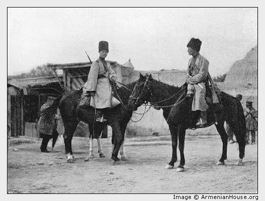 Nakhitchevan. The Guardians of Law and Order (Cossaks).