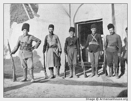 Armenian Village Guard at Alagöz-Mazra.