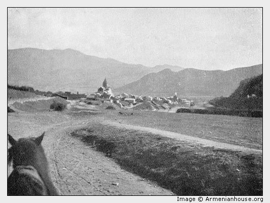 The Georgian Road. View of Mtzkhet.